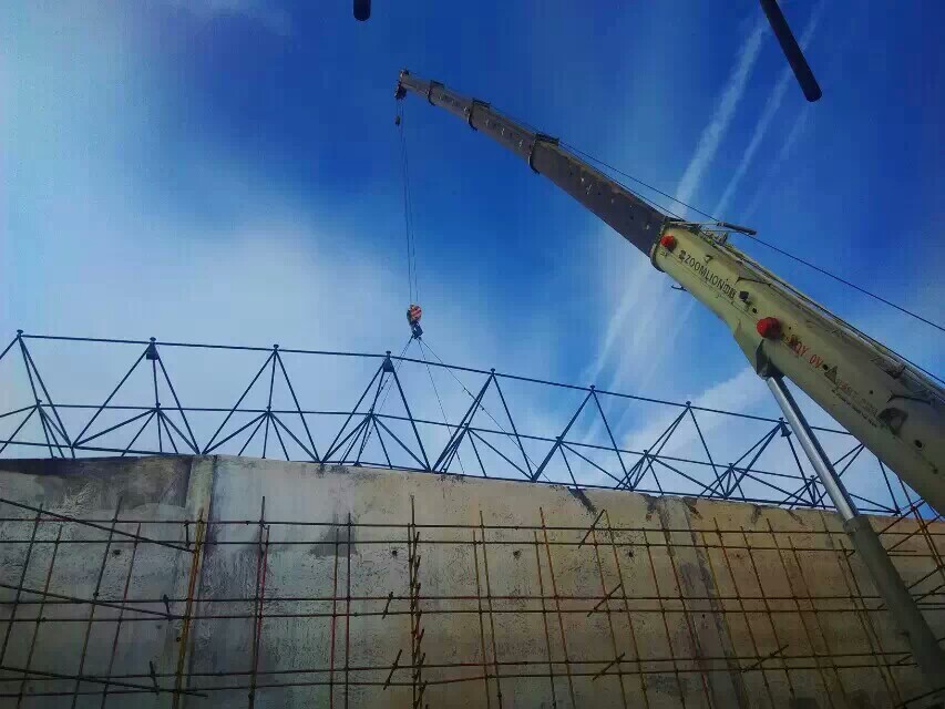 余姚食堂网架结构工程